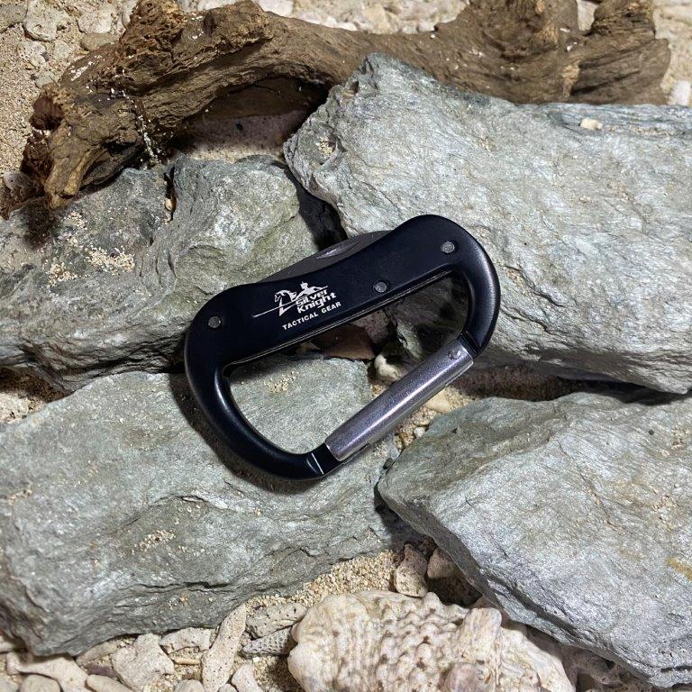 Silver knight 4in1 carabiner tool