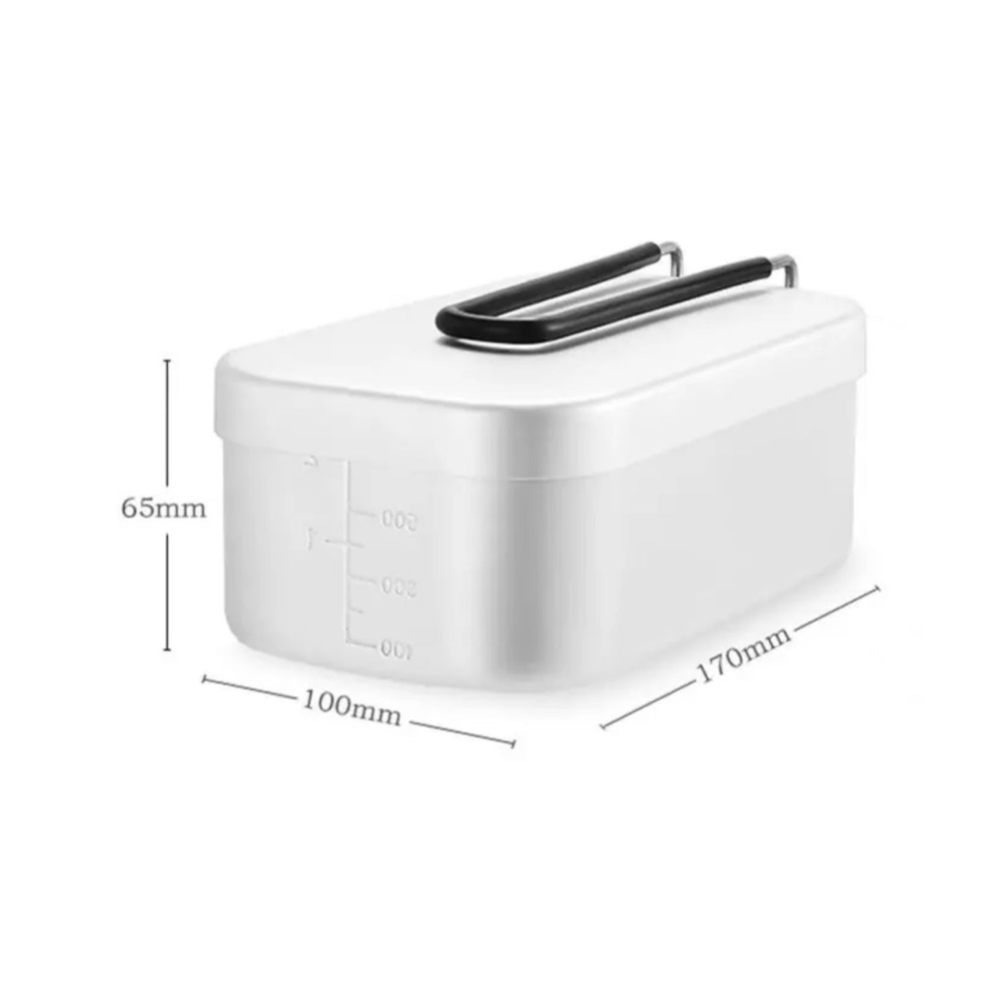 Aluminum Bento lunch box outdoor reheatable lunch box with lid with handle gloves camping set bowl travel lunch box lunch box