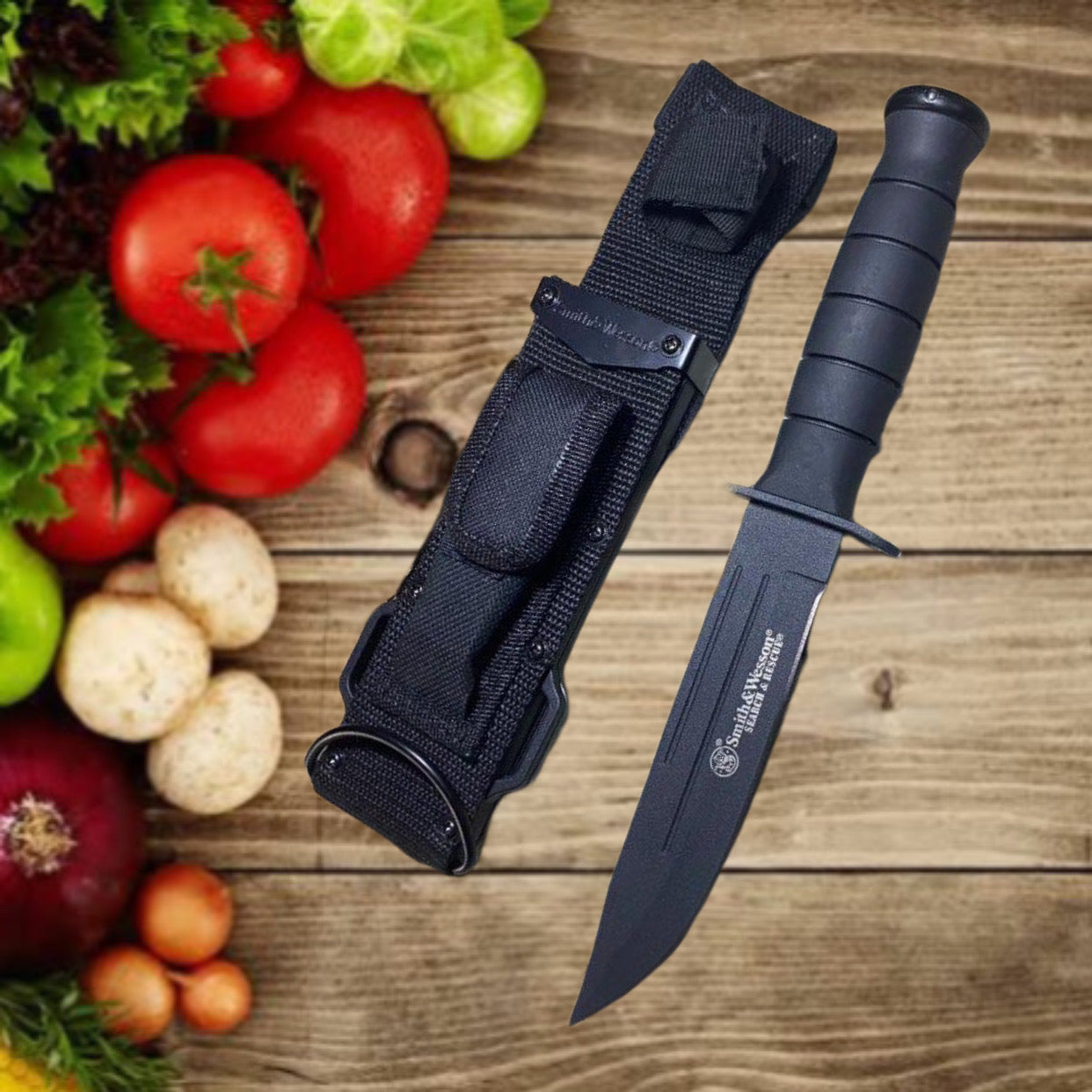 Smith & Wesson CKSUR2 search and rescue fixed blade knife