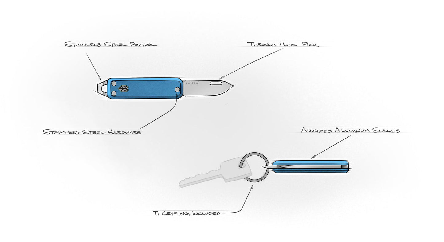 The Elko mini multi tool knife