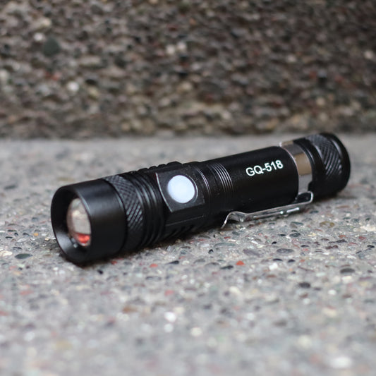 High-power LED rechargeable FLASHLIGHT T6 10,000 lumens USB type C