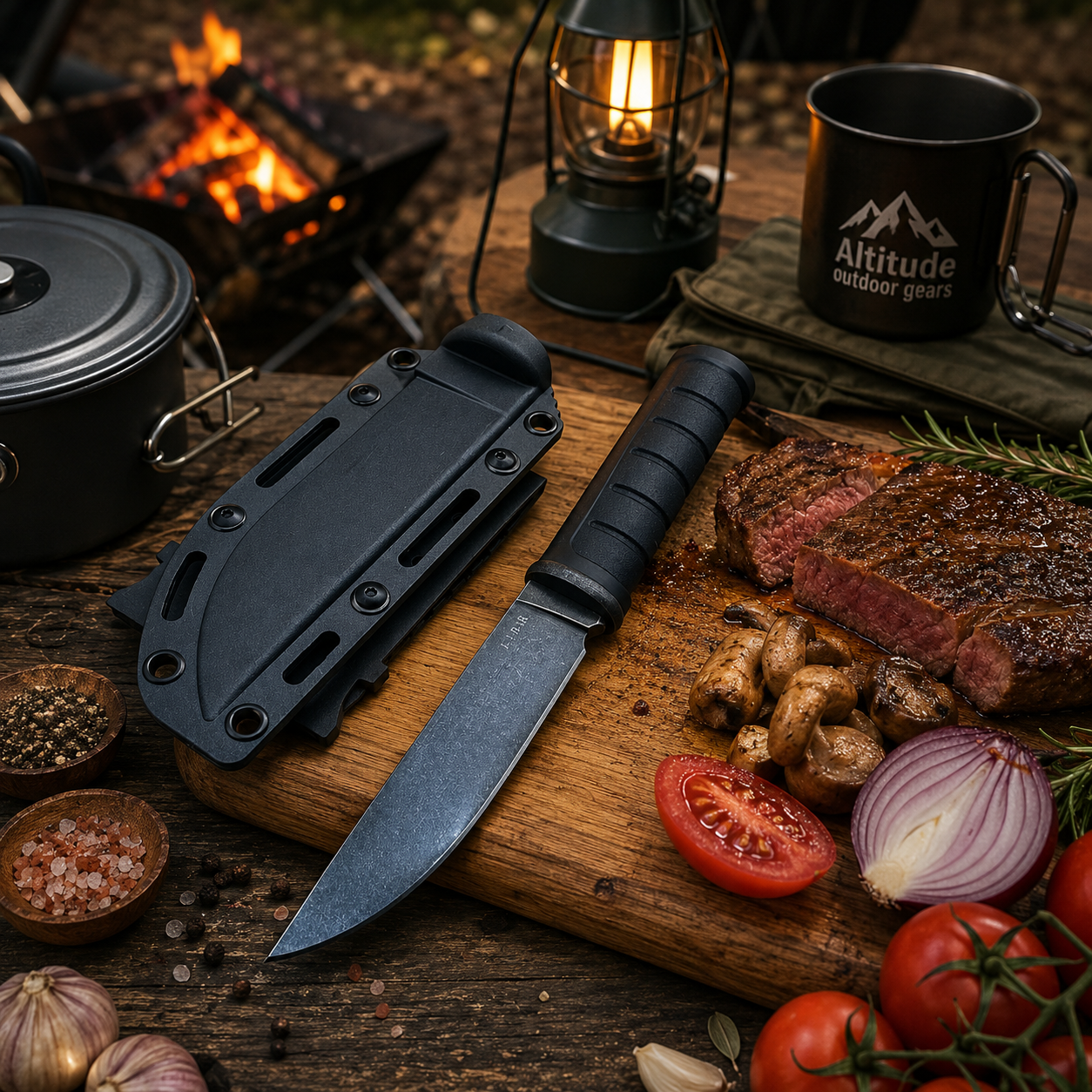 KA-BAR DUST II tactical knife