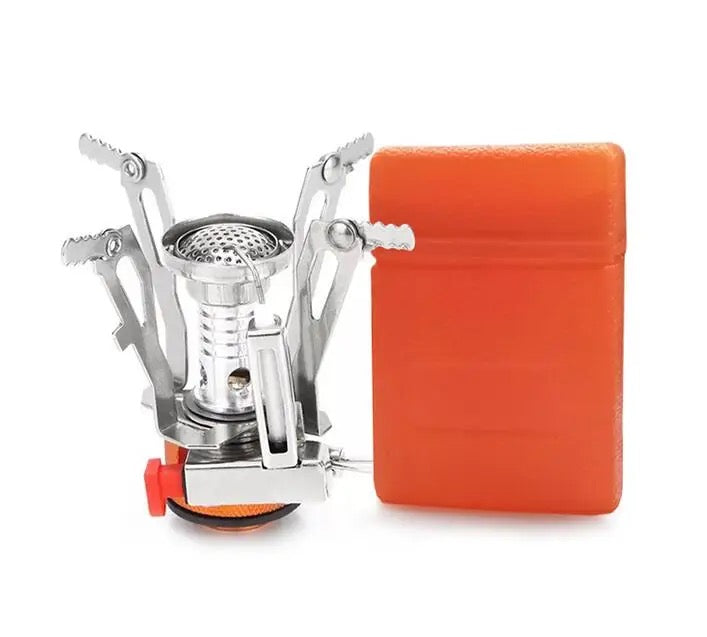Ultralight weight portable camping hutane stove
