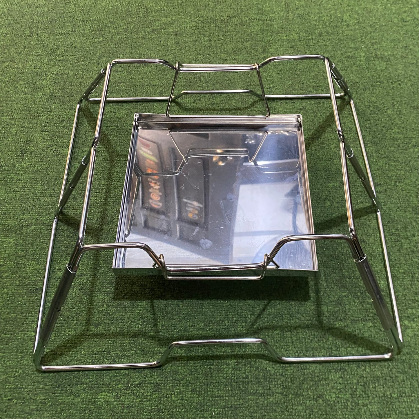 portable stainless camping grill bonfire pit