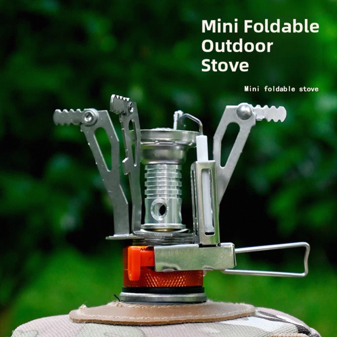 Ultralight weight portable camping hutane stove