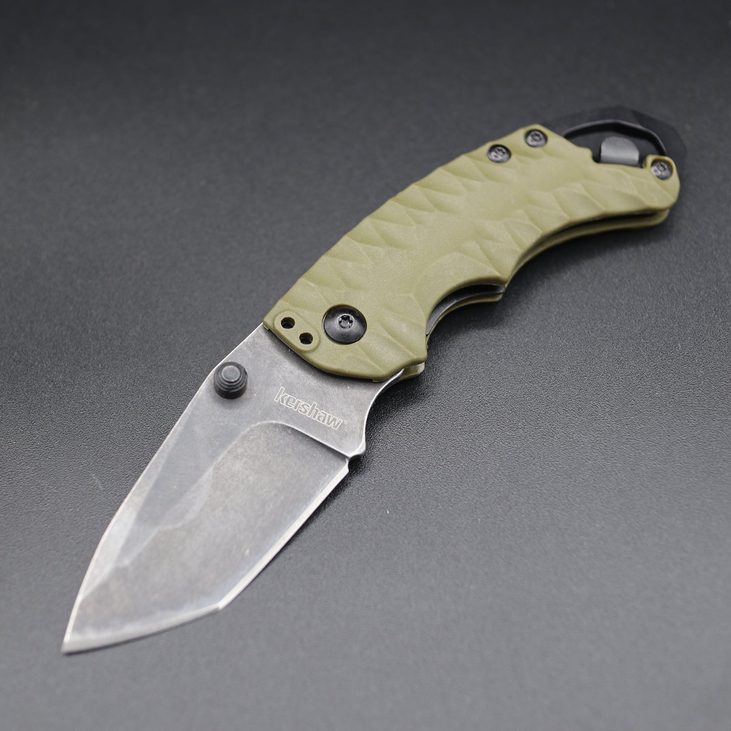 Kershaw Shuffle II Linerlock Blackwash Plainedge Folding Knife