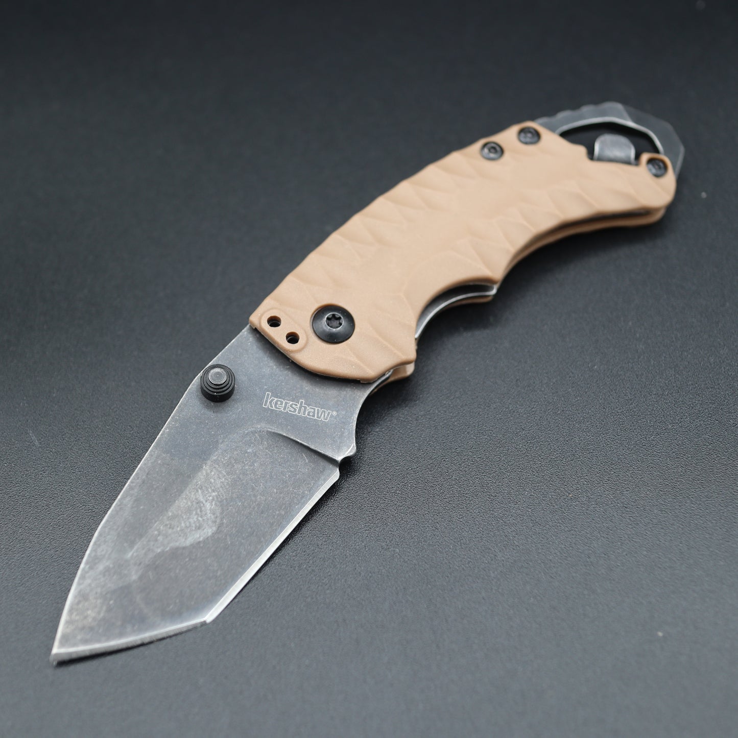 Kershaw Shuffle II Linerlock Blackwash Plainedge Folding Knife