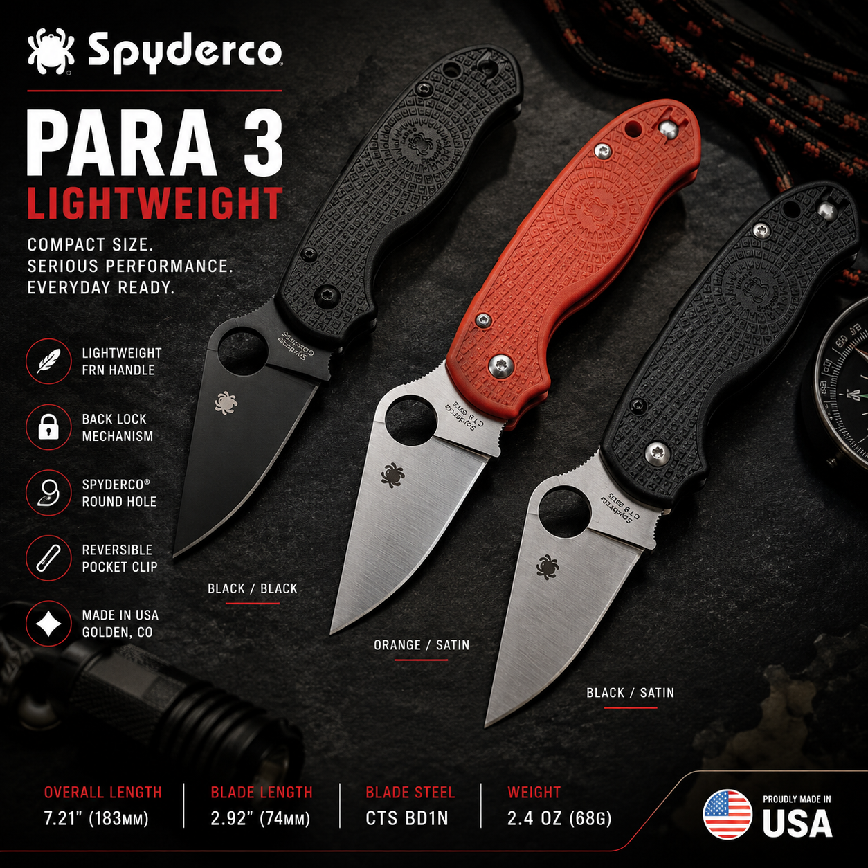 PARA MILITARY® 3 LIGHTWEIGHT