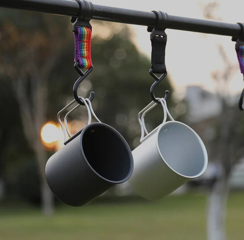 Aluminum camping mug 300ml