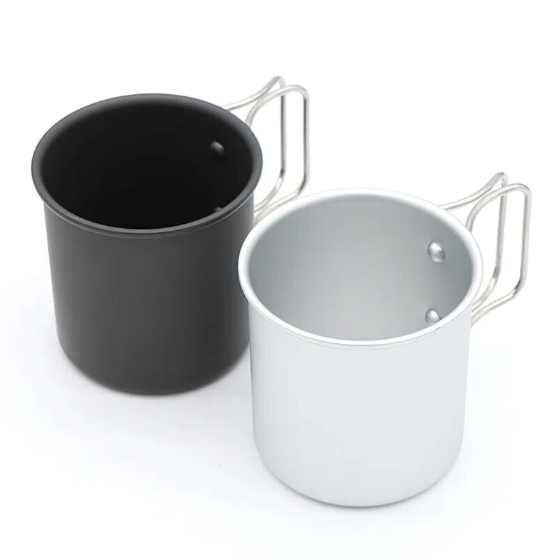 Aluminum camping mug 300ml