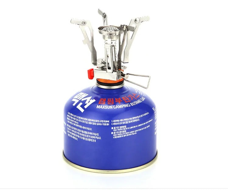 Ultralight weight portable camping hutane stove