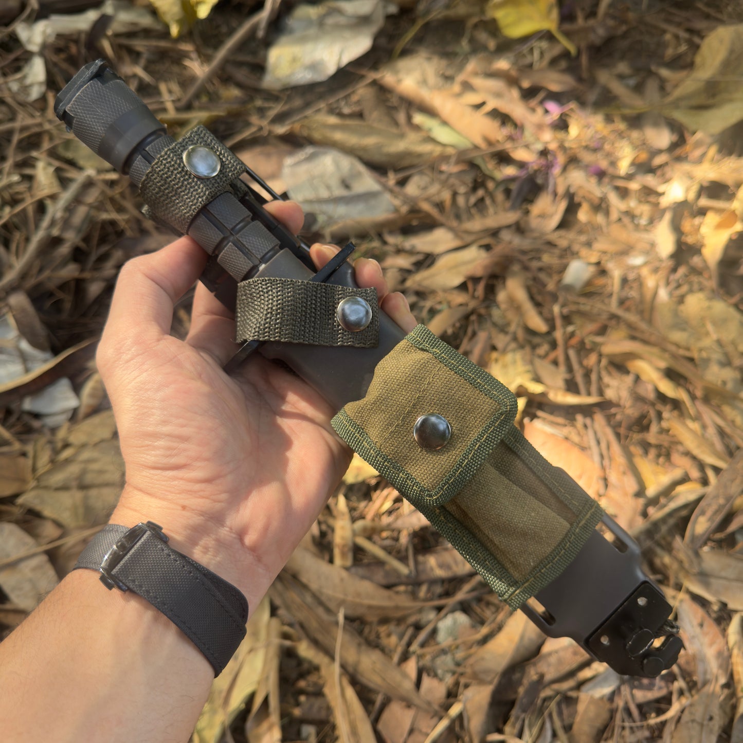 Us M9 Bayonet With Scabbard Repro