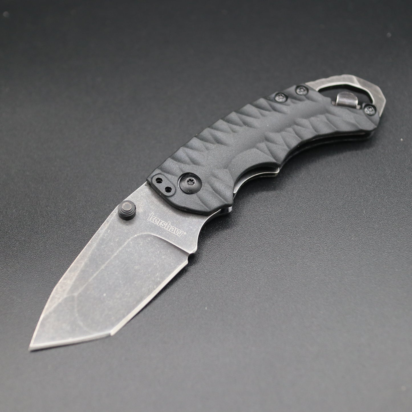 Kershaw Shuffle II Linerlock Blackwash Plainedge Folding Knife