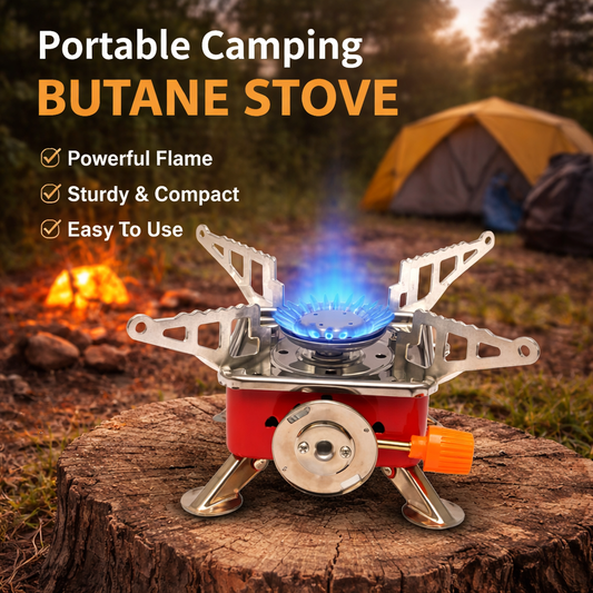 k202 portable camping butane stove