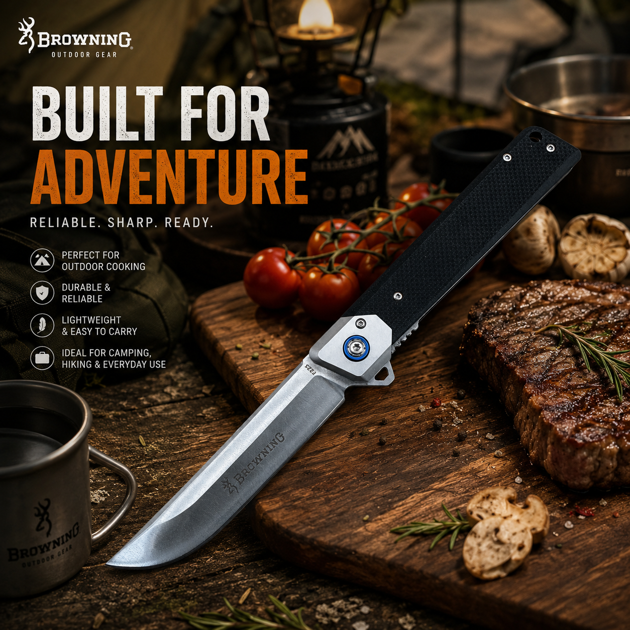 Browning F223 tactical folding knife