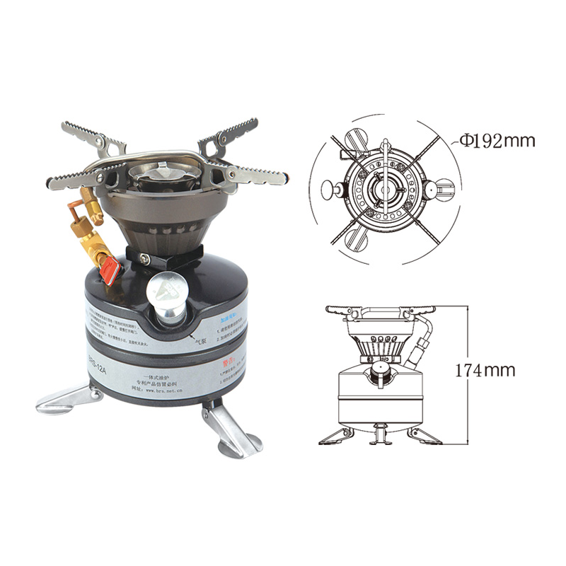 BRS 12A Multifuel Camping stove