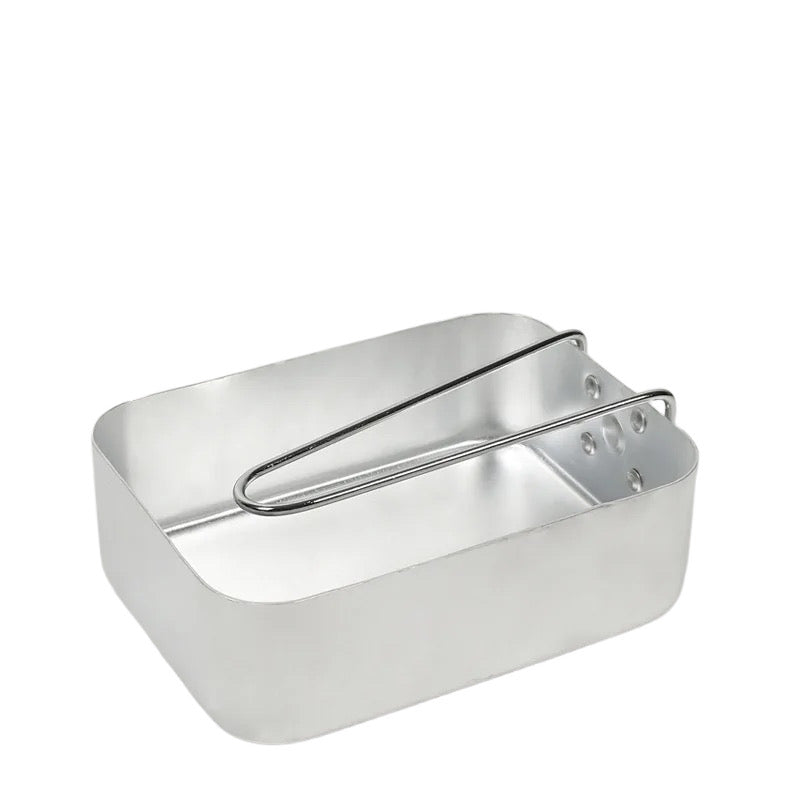 2pcs Aluminum military mess kit
