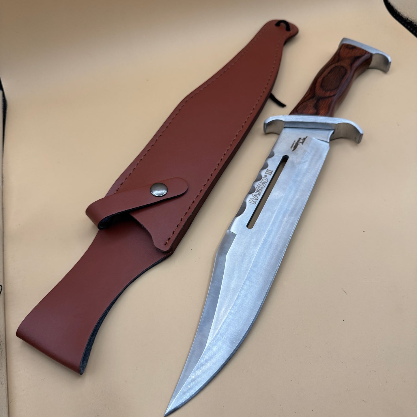 Rambo III hunting and survival knife