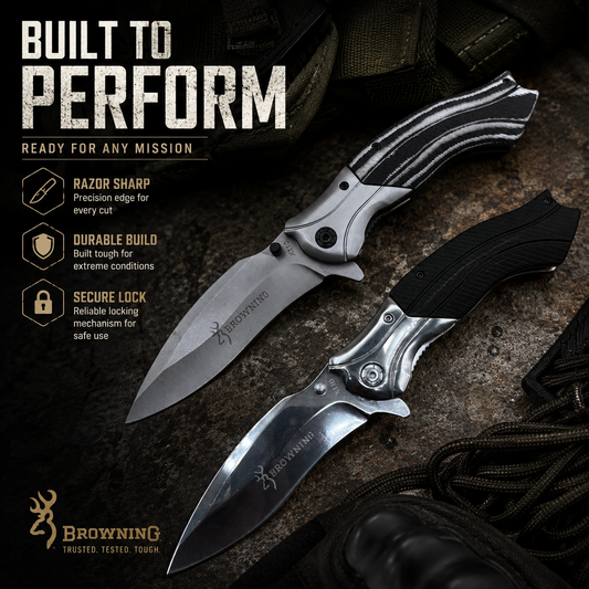 Browning X110 tactical folding knife