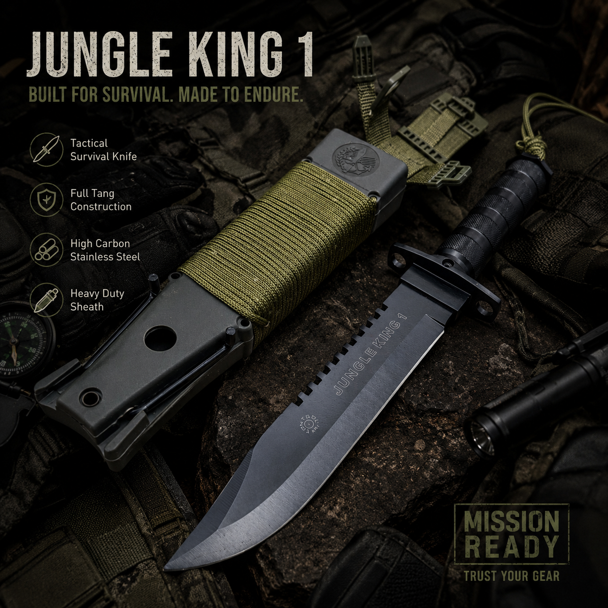 Jungle King I hunting knife