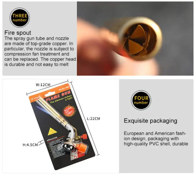 ￼outdoor portable blow torch for camping