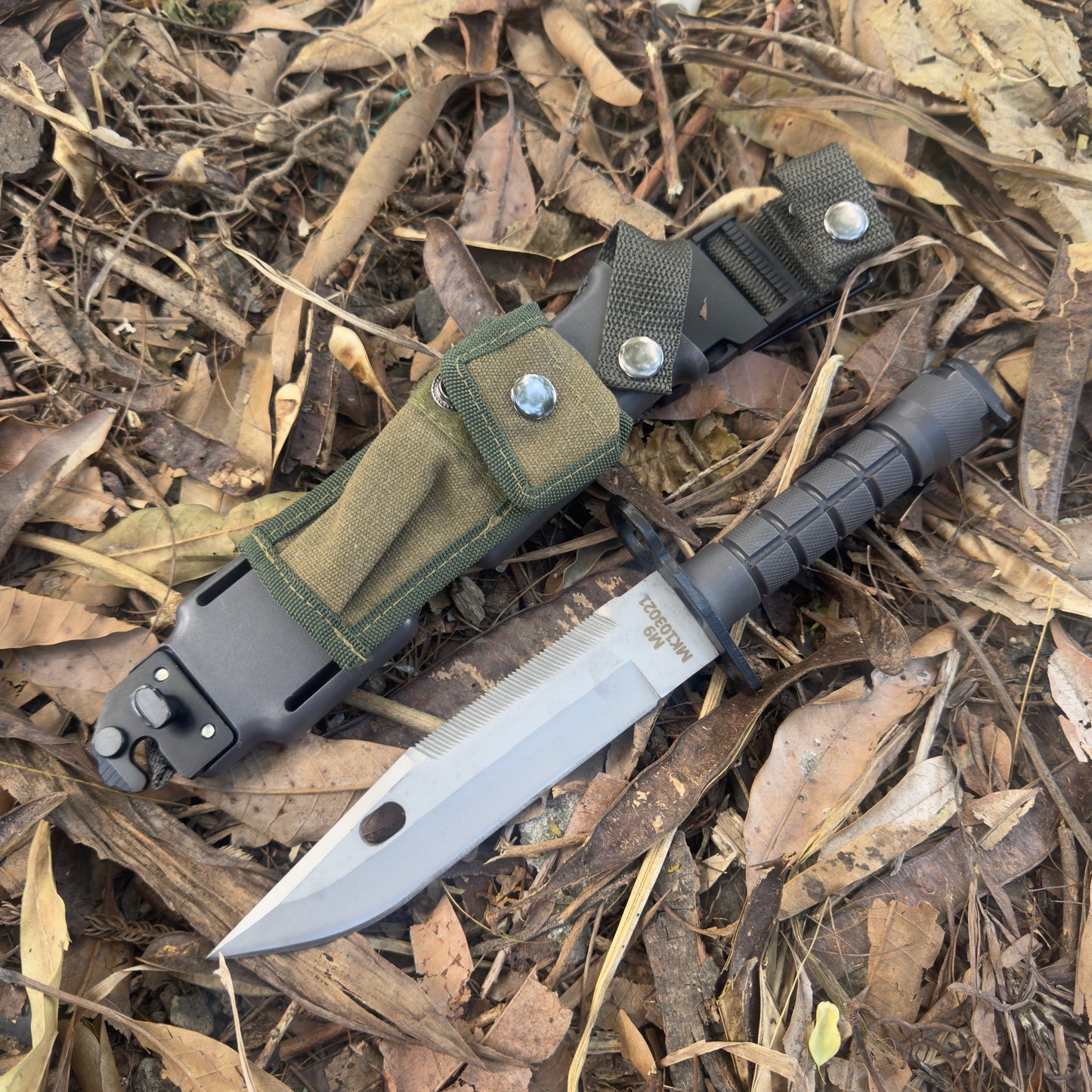 Us M9 Bayonet With Scabbard Repro