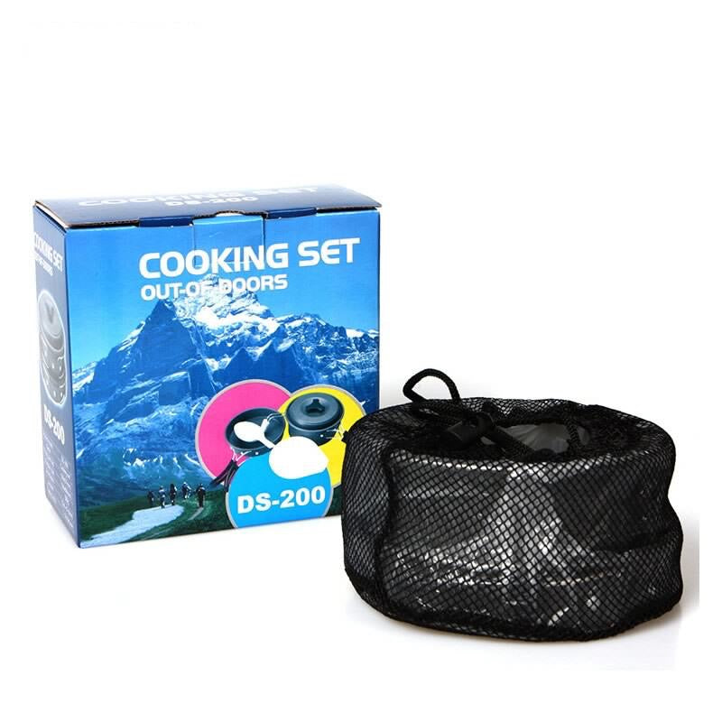 DS200 1-2 person Aluminum Camping Cookset