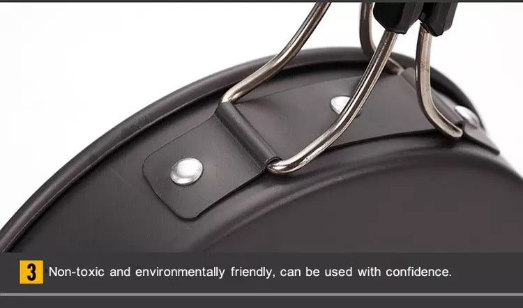 DS200 1-2 person Aluminum Camping Cookset