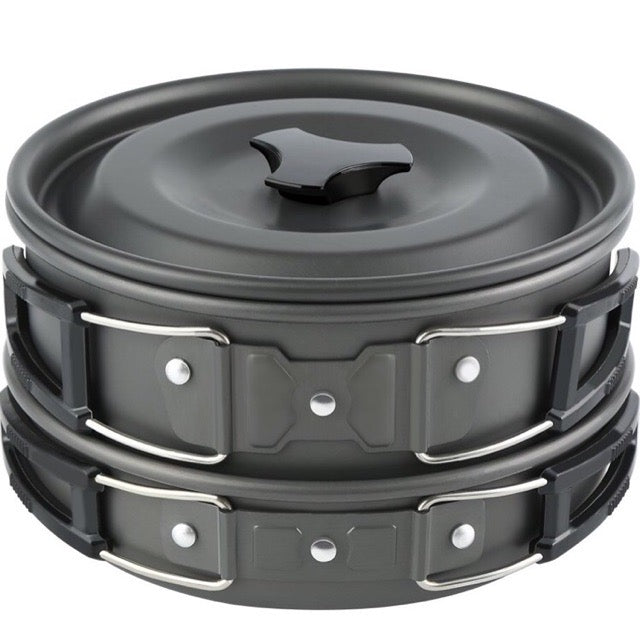 DS300 3 person aluminum camping cookset