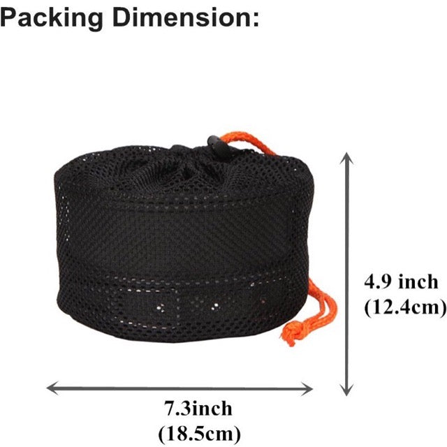 DS300 3 person aluminum camping cookset