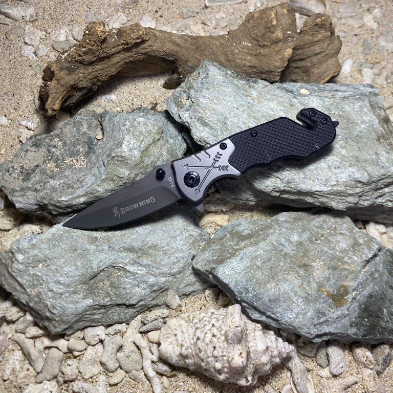 Browning F122 tactical survival camping knife