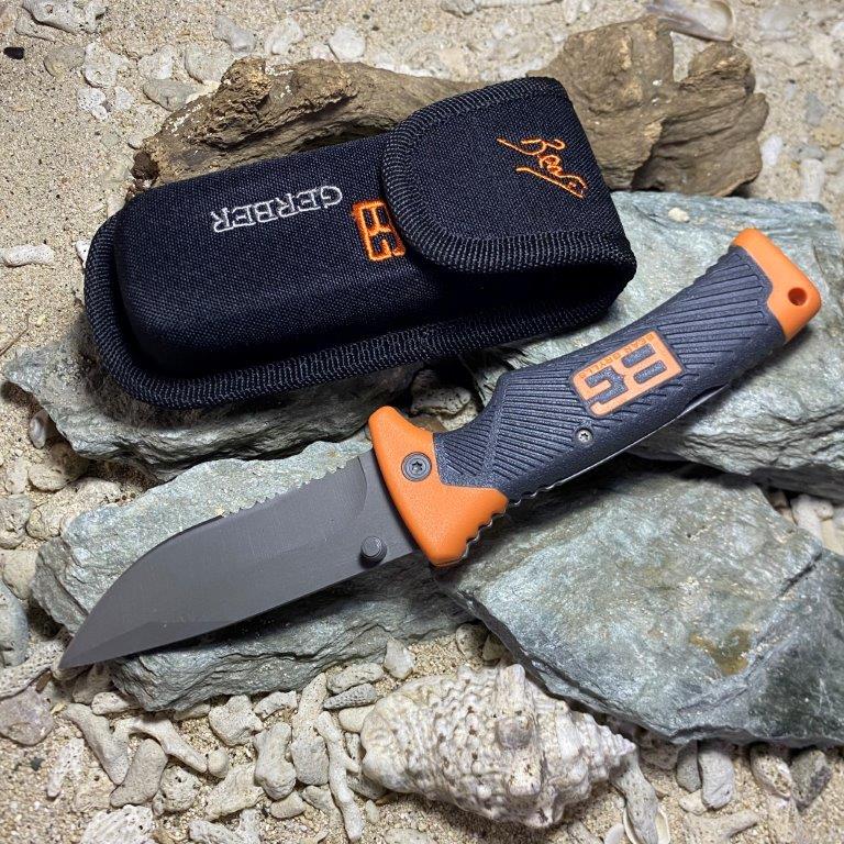 Gerber folding sheath knife