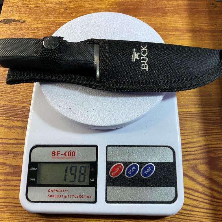 Buck 692 Vanguard Fixed knife silver tactical camping knife