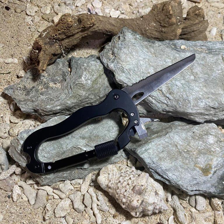 5in1 carabiner multi tool