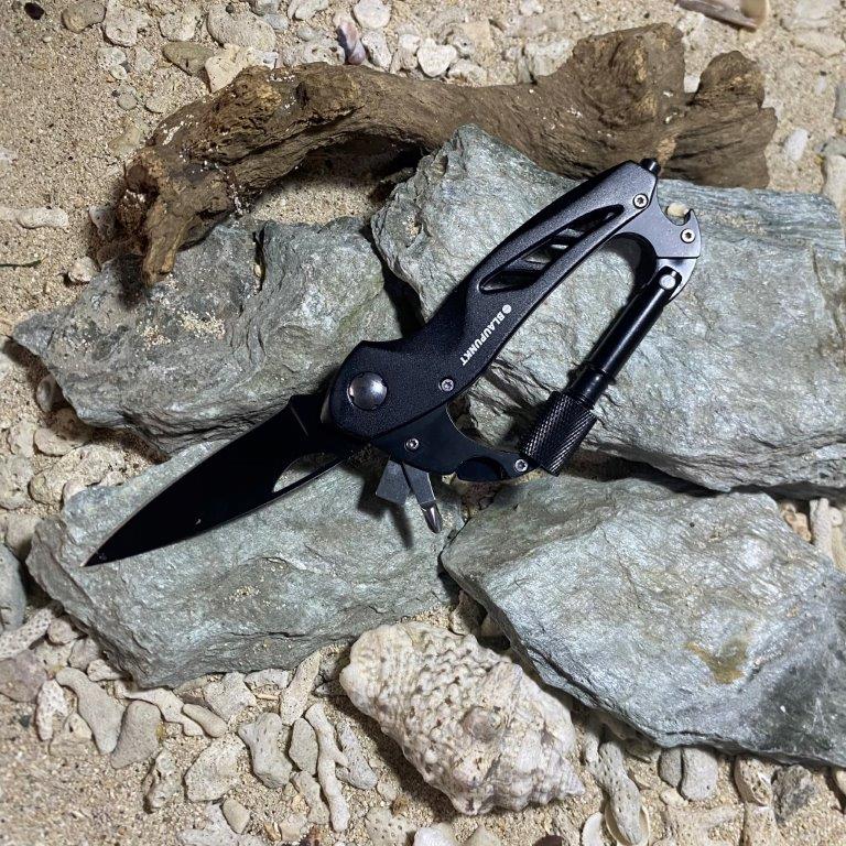 outdoor survival multifunctional carabiner tool