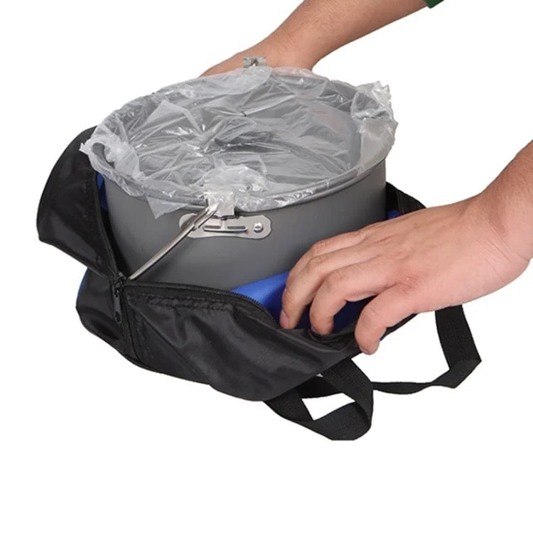 DS700 7 person aluminum camping cookset