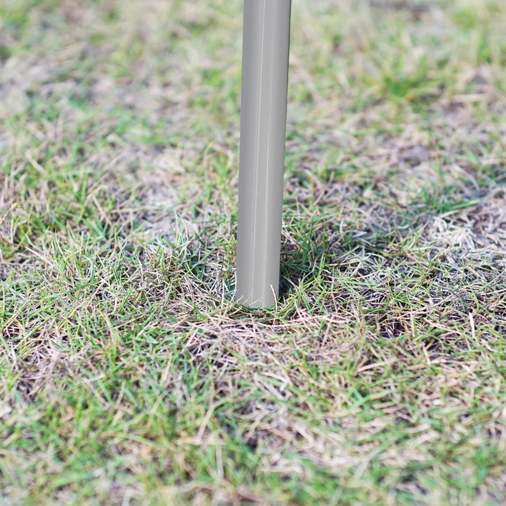 2pcs adjustable camping poles for tarps and tents