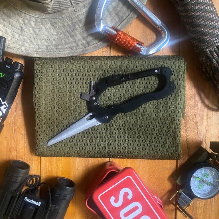 5in1 carabiner multi tool