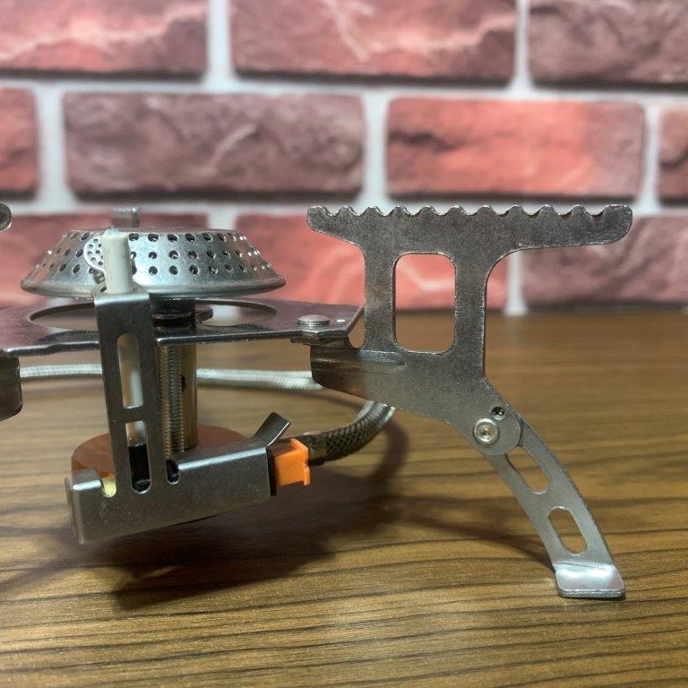 AOG01 portable camping butane stove with butane adapter