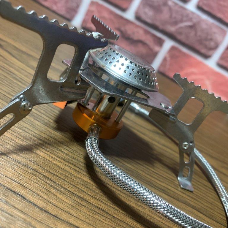 AOG01 portable camping butane stove with butane adapter
