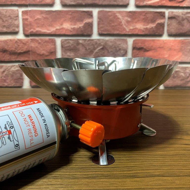 k203 windproof portable camping butane stove
