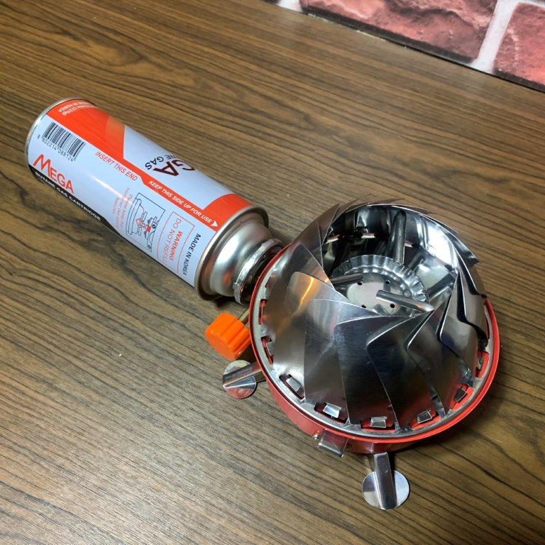 k203 windproof portable camping butane stove