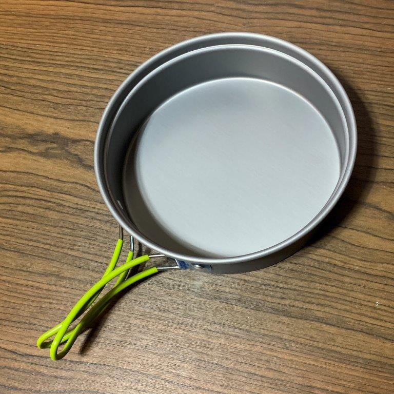 DS301 3 person aluminum camping cookset