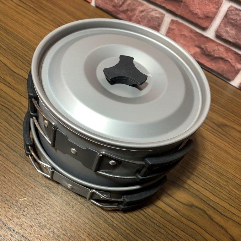 DS500 4-5 person aluminum camping cookset