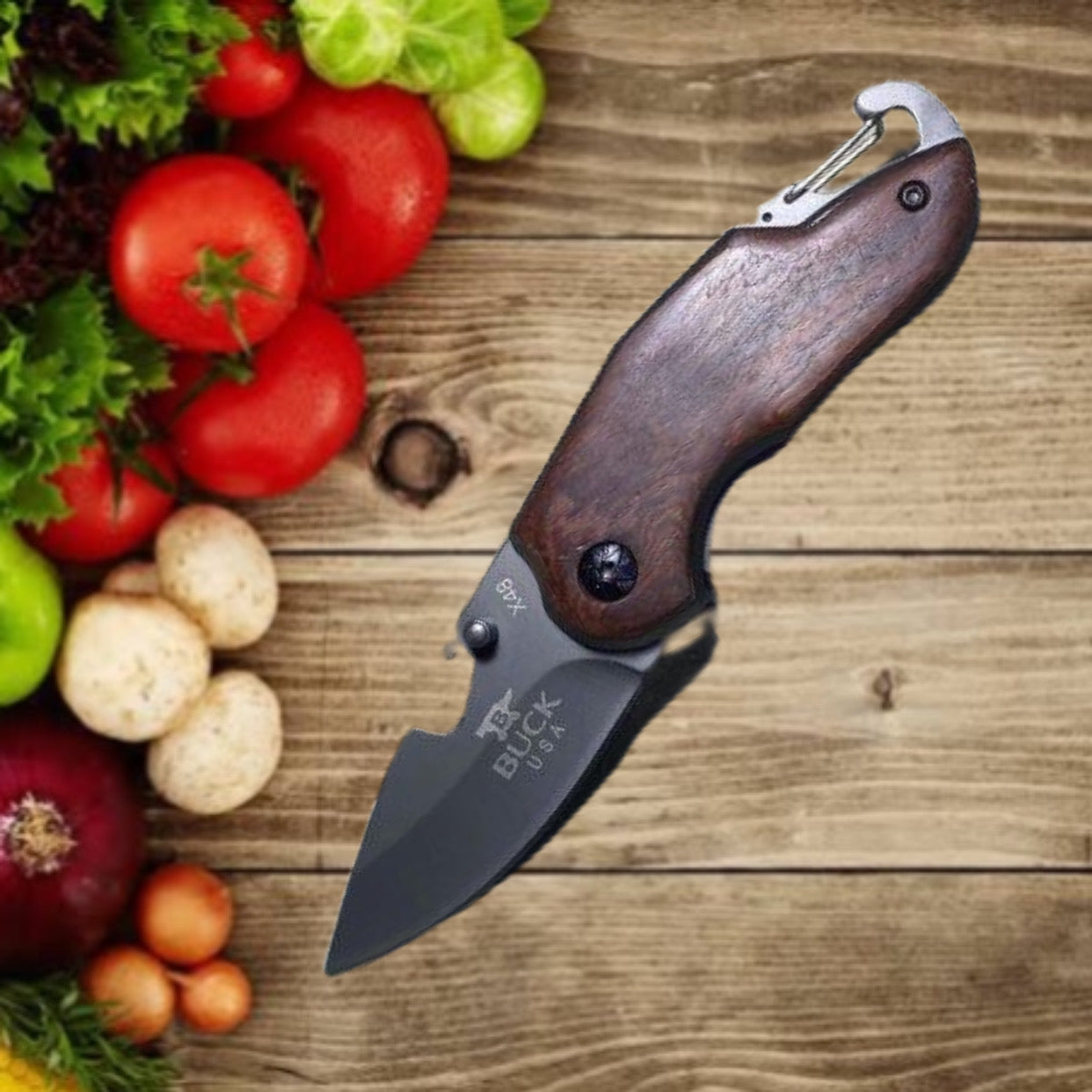 B.U.C.K X48 tactical survival camping knife