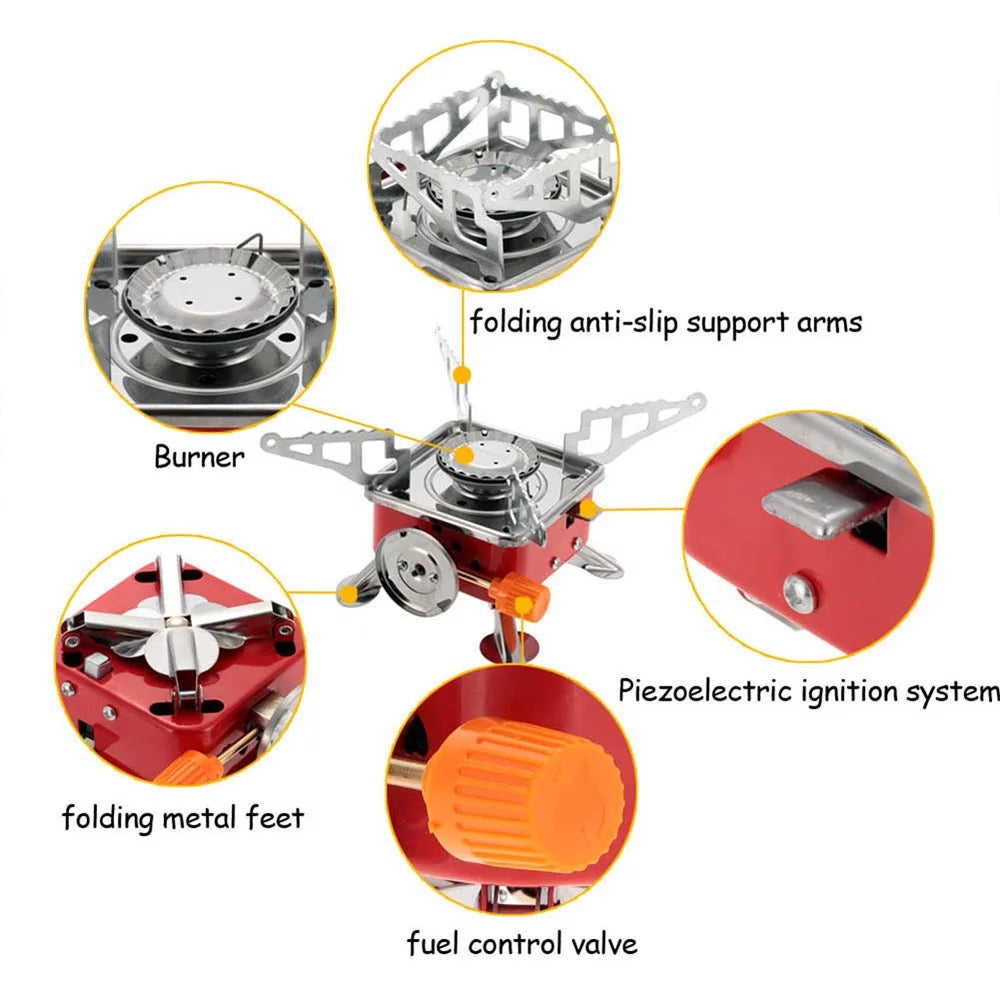 k202 portable camping butane stove