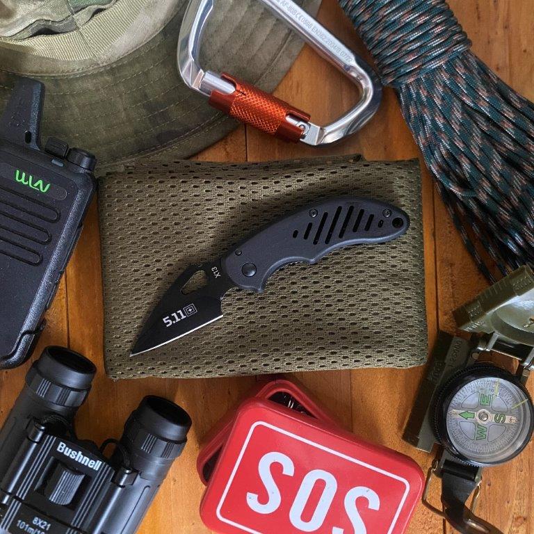 5.11 X13 tactical survival camping knife